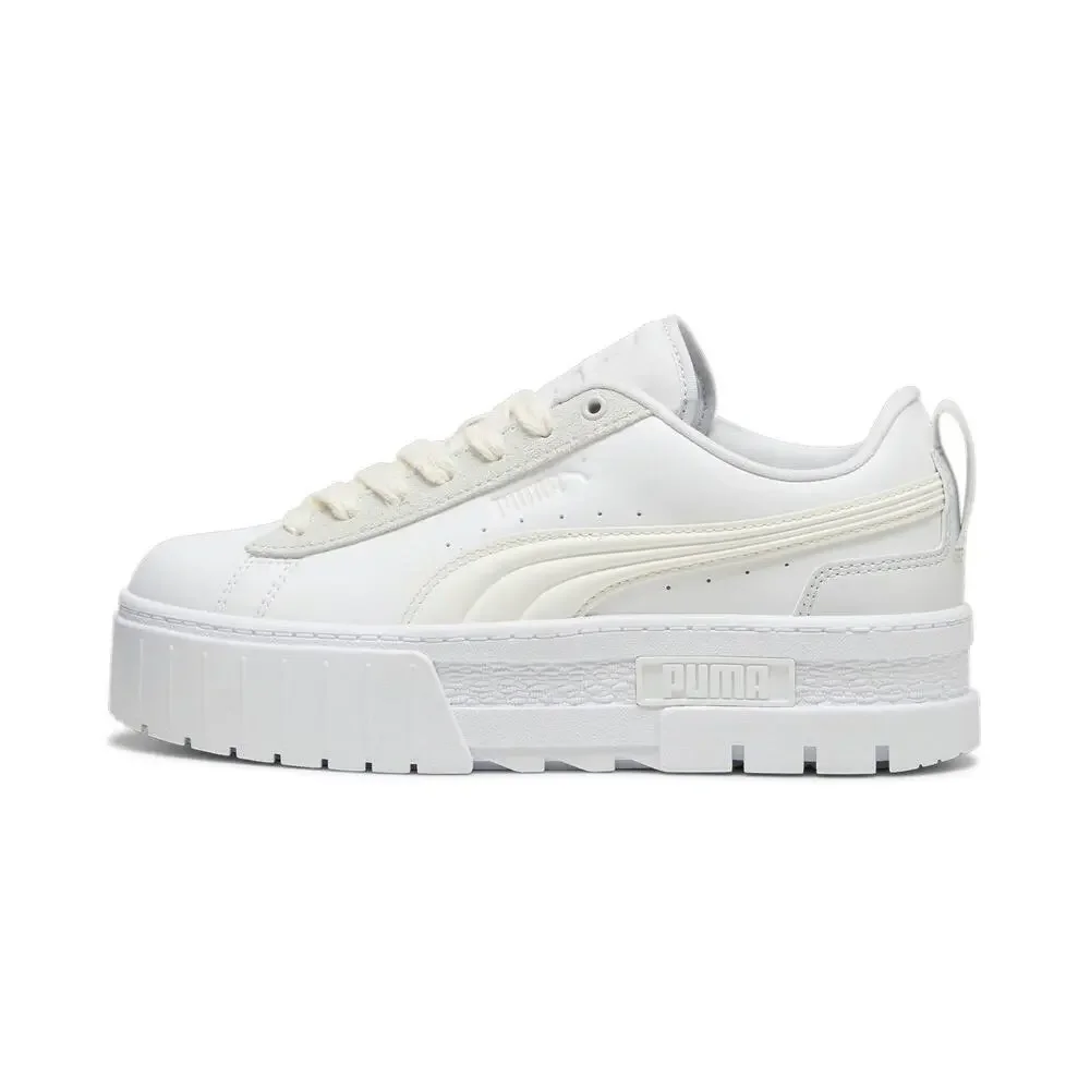 PUMA(プーマ) WOMEN'S SNEAKERS, 24 FALL/WINTER COLOR PUMA WHITE (01), 24.0 CM